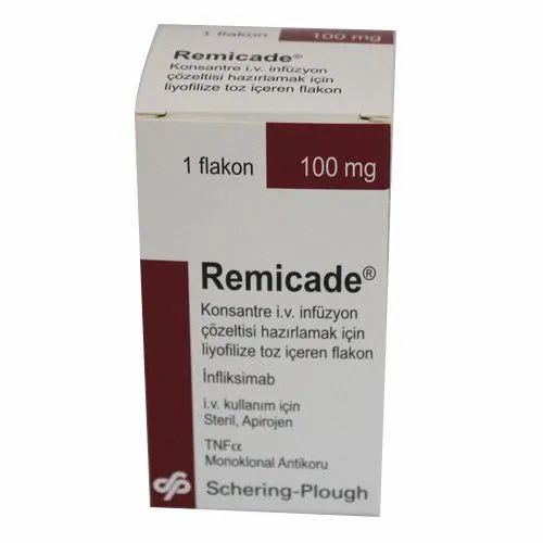 Remicade 100 Mg Konsantre Iv İnfüzyon Çözeltisi Hazırlamak İçin Liyofilize Toz İçeren 1 Flakon 1 Remicade 100 Mg Konsantre Iv Infuzyon Cozeltisi Hazirlamak Icin Liyofilize Toz Iceren 1 Flakon 24996