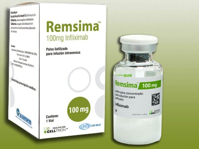 Remsima 100 Mg I.v. Infuzyon Cozeltisi Hazirlamak Icin Liyofilize Toz Iceren 1 Flakon 1 Remsima 100 Mg I.v. Infuzyon Cozeltisi Hazirlamak Icin Liyofilize Toz Iceren 1 Flakon 25001