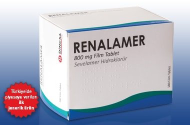 Renalamer 800 Mg 180 Film Tablet 25002