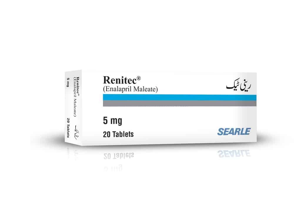 Renitec 5 Mg 20 Tablet 33917
