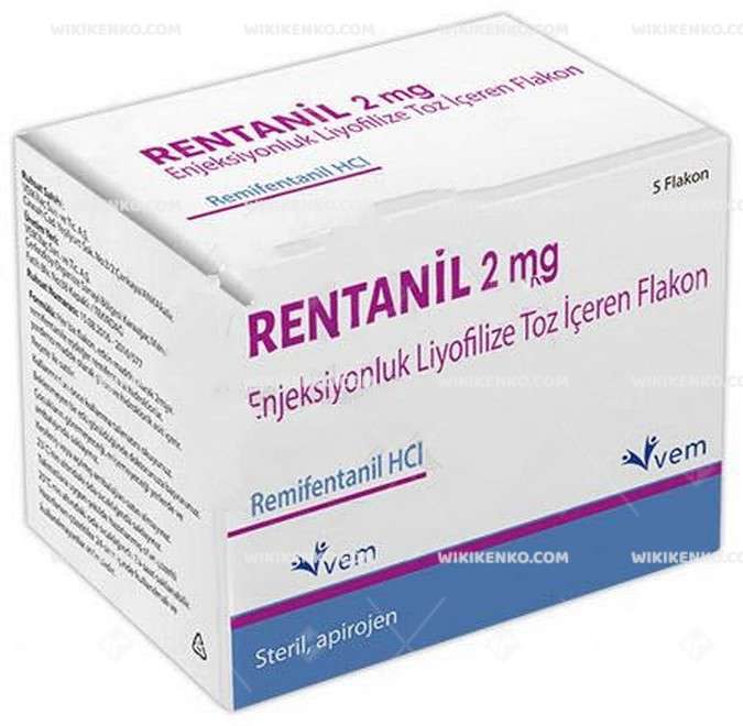 Rentanil 2 Mg Enjeksiyonluk Liyofilize Toz Iceren Flakon 1 Rentanil 2 Mg Enjeksiyonluk Liyofilize Toz Iceren Flakon 25010