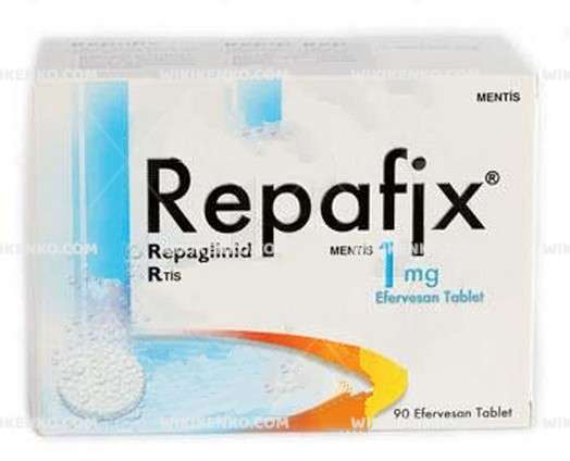 Repafix 1 Mg 90 Efervesan Tablet 1 Repafix 1 Mg 90 Efervesan Tablet 33922