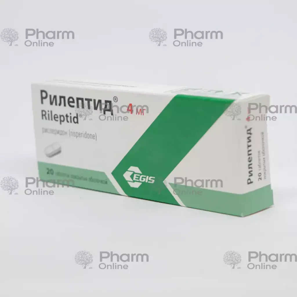 Rileptid 4 Mg 20 Tablet 1 Rileptid 4 Mg 20 Tablet 25121
