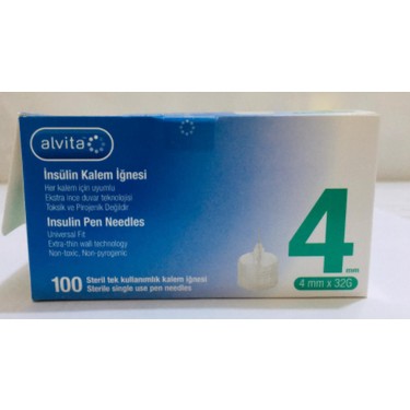 Rinafine Steril Insulin Kalem Igne Ucu 31Gx8Mm 1 Rinafine Steril Insulin Kalem Igne Ucu 31Gx8Mm 25133