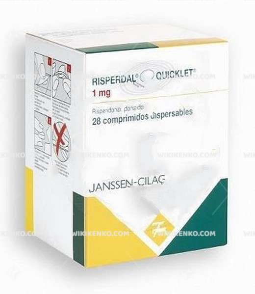 Risperdal Quicklet 1 Mg 28 Agizda Cozunur Tablet 34120