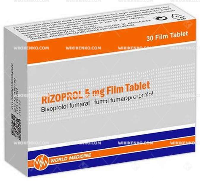 Rizoprol 5 Mg 30 Film Tablet 1 Rizoprol 5 Mg 30 Film Tablet 25193
