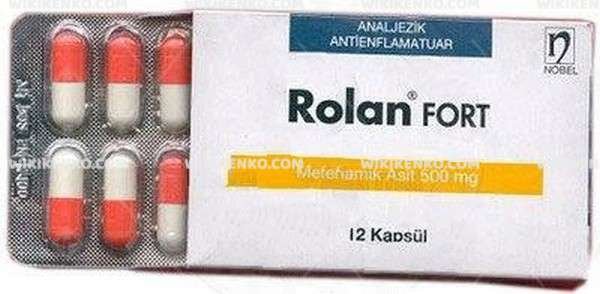 Rolan Fort 500 Mg 12 Kapsul 34197