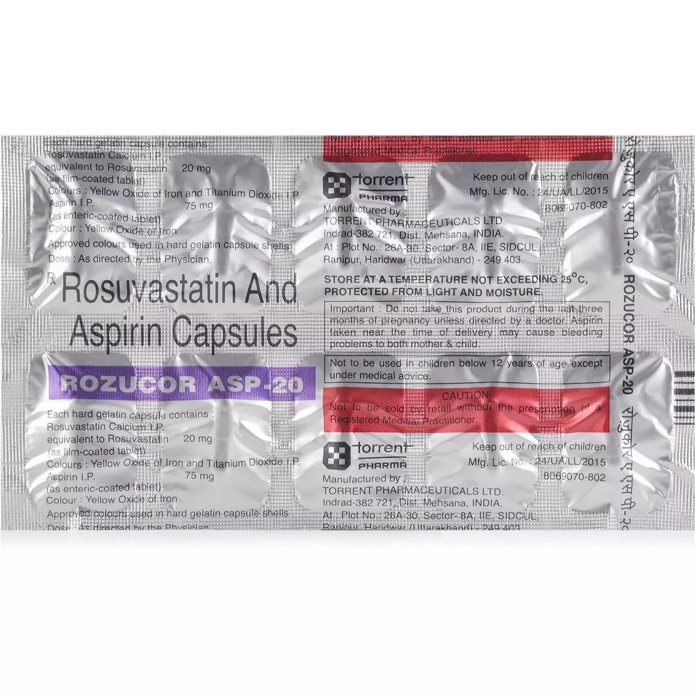 Rosucor 20 Mg 28 Film Tablet 34212