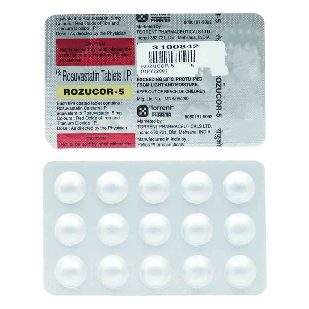 Rosucor 5 Mg 28 Film Tablet 34218