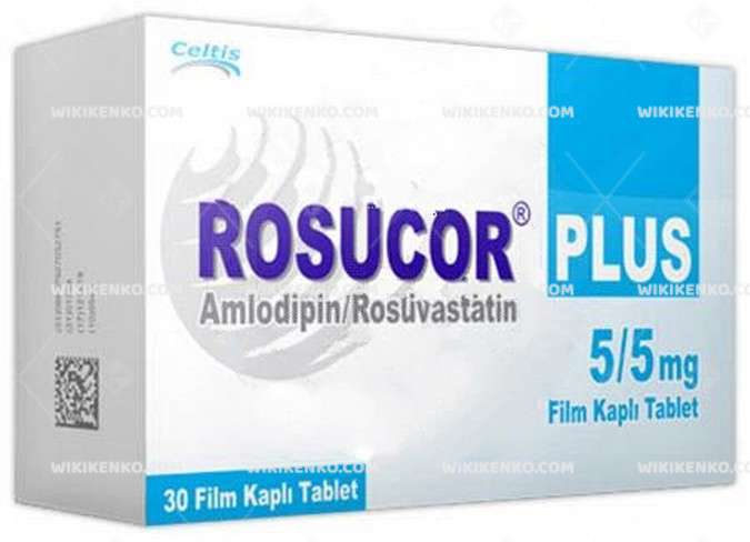 Rosucor Plus 5 20 Mg 30 Film Kapli Tablet 34223
