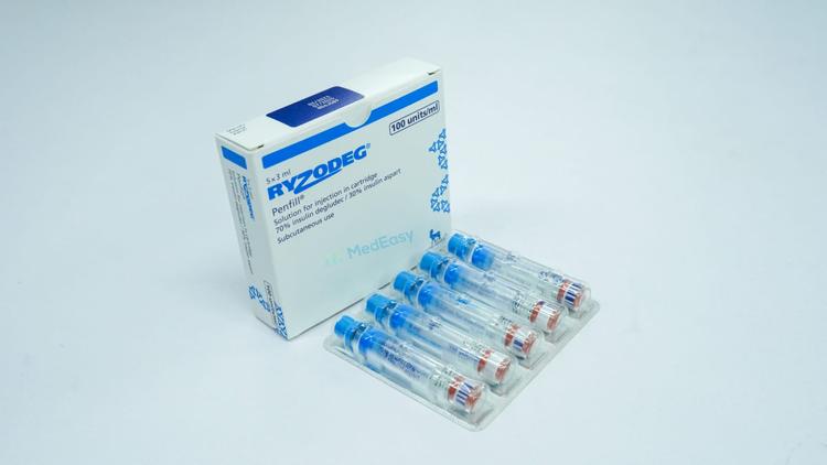 Ryzodeg Penfill 100 U/Ml Enjeksiyonluk Cozelti Iceren Kartus (5 Kartus) 1 Ryzodeg Penfill 100 U Ml Enjeksiyonluk Cozelti Iceren Kartus 5 Kartus 25244