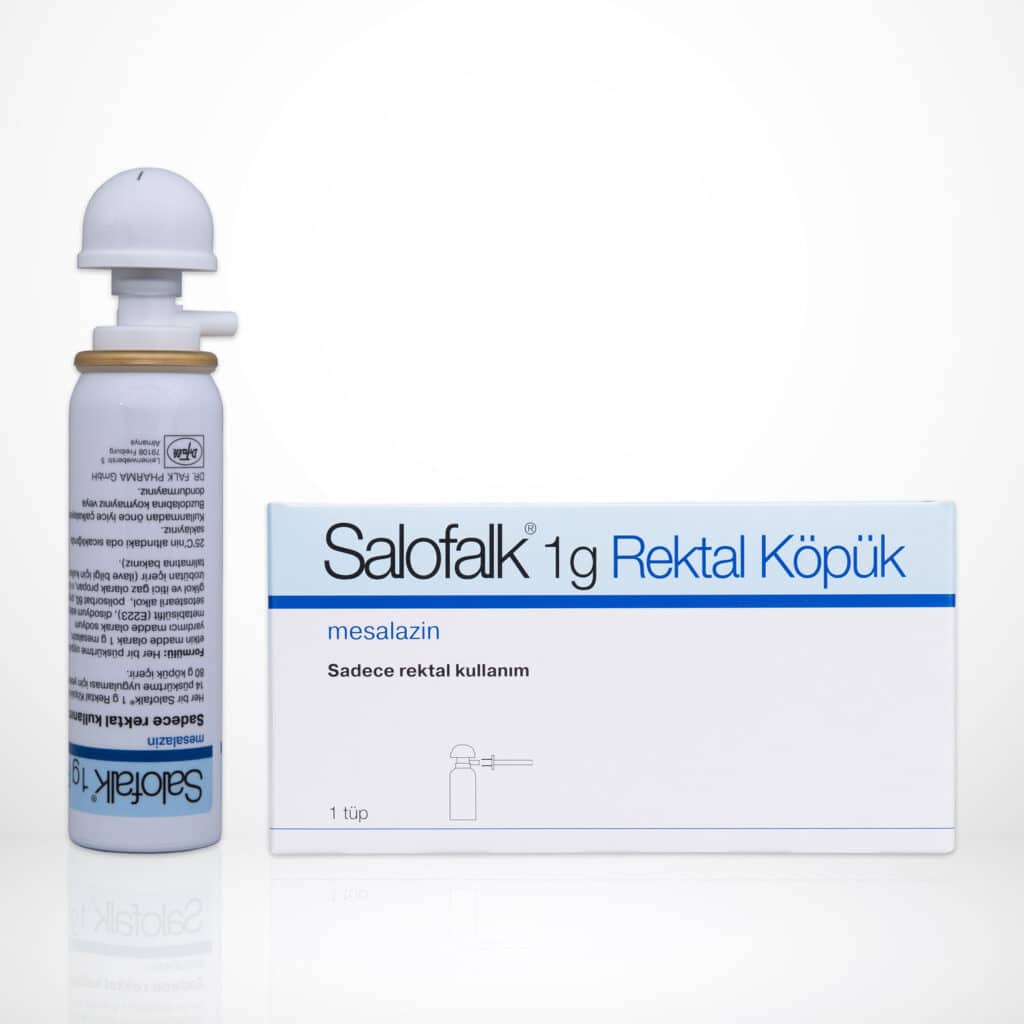 Salofalk 1 G Rektal Kopuk 1 Salofalk 1G Rektal Kopuk 34315