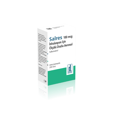 Salres 100 Mcg İnhalasyon İçin Olculu Dozlu Aerosol 200 Doz 1 Salres 100 Mcg Inhalasyon Icin Olculu Dozlu Aerosol 200 Doz 25256