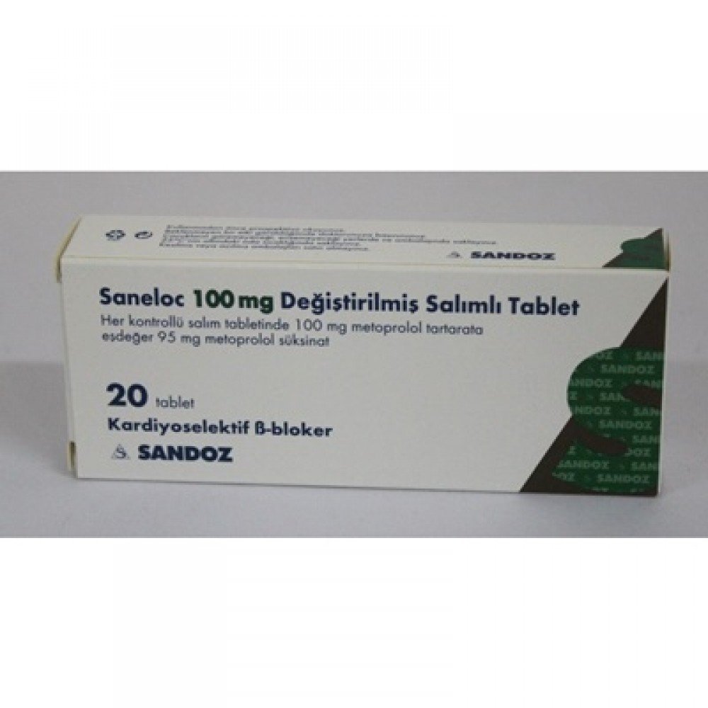 Saneloc 100 Mg Degistirilmis Salımlı Film Kaplı Tablet (20 Tablet) 1 Saneloc 100 Mg Degistirilmis Salimli Film Kapli Tablet 20 Tablet 25270