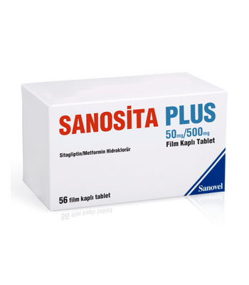 Sanosita Plus 50 Mg/500 Mg Film Kaplı Tablet (56 Tablet) 1 Sanosita Plus 50 Mg 500 Mg Film Kapli Tablet 56 Tablet 25279