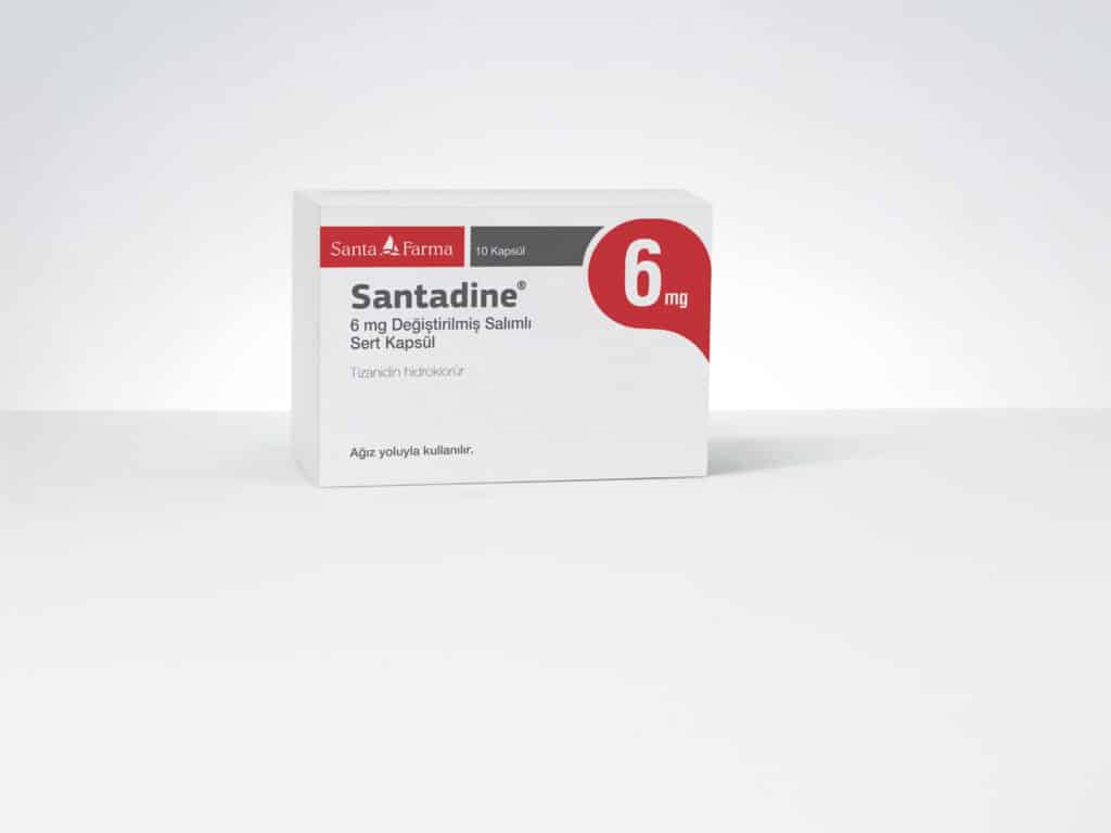 Santadine 6 Mg Degistirilmis Salimli Sert Kapsul (10 Adet) 1 Santadine 6 Mg Degistirilmis Salimli Sert Kapsul 10 Adet 25281
