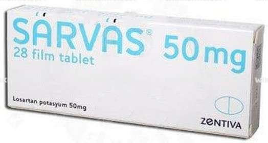 Sarvas 50 Mg 28 Film Tablet 34363