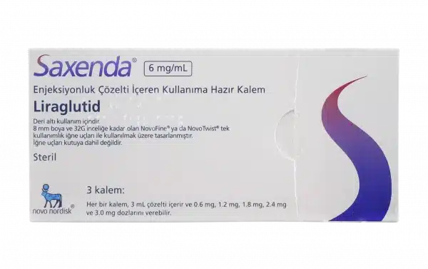 Saxenda 6 Mg/Ml Sc Enjeksiyonluk Cozelti Iceren Kullanima Hazir 3 Kalem 1 Saxenda 6 Mg Ml Sc Enjeksiyonluk Cozelti Iceren Kullanima Hazir 3 Kalem 25296
