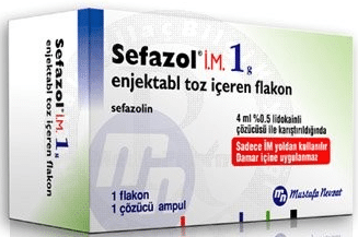Sefazol Im 1 Gr 1 Flakon 25321