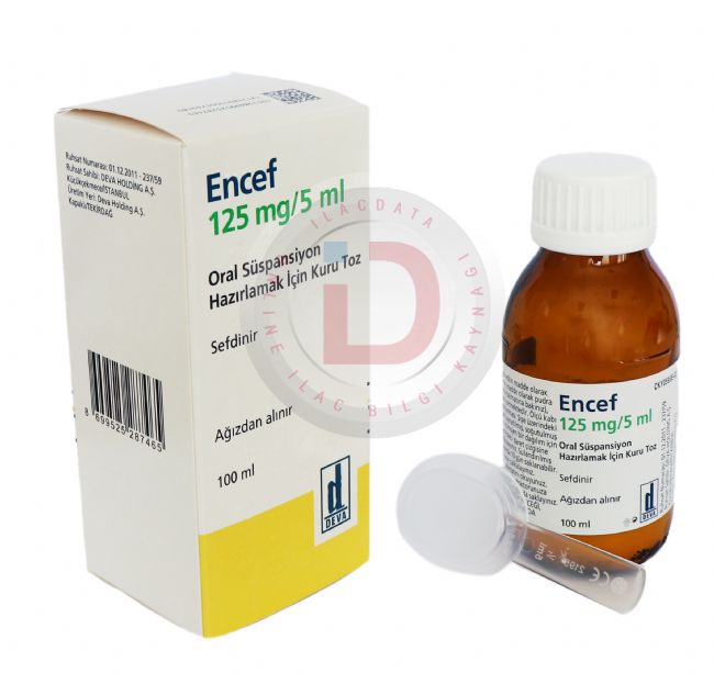 Sefpen 125 Mg/5 Ml 100 Ml Oral Süspansiyon İçin Toz 1 Sefpen 125 Mg 5Ml 100 Ml Oral Suspansiyon Icin Toz 34415