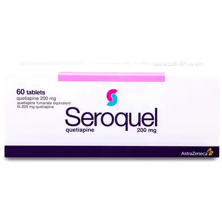 Seroquel 200 Mg 30 Film Tablet 1 Seroquel 200 Mg 30 Film Tablet 25375