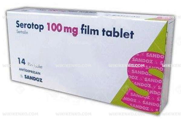Serotop 100 Mg 14 Film Tablet 34513