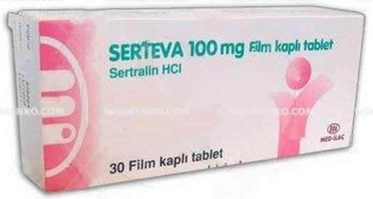 Serteva 100 Mg 30 Film Kaplı Tablet 1 Serteva 100 Mg 30 Film Kapli Tablet 34523