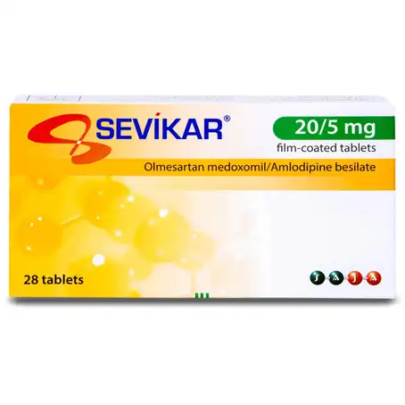 Sevikar 20/5 Mg 28 Film Tablet 1 Sevikar 20 5 Mg 28 Film Tablet 25404