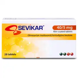 Sevikar 40/5 Mg 28 Film Tablet 1 Sevikar 40 5 Mg 28 Film Tablet 25406