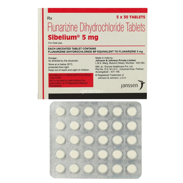 Sibelium 5 Mg 50 Tablet 1 Sibelium 5 Mg 50 Tablet 25409