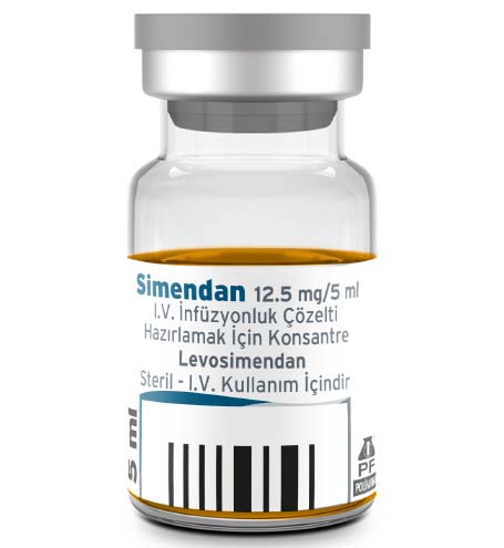 Simendan 12.5 Mg/5 Ml I.v. Infuzyonluk Cozelti Hazirlamak Icin Konsantre 1 Simendan 12.5 Mg 5 Ml I.v. Infuzyonluk Cozelti Hazirlamak Icin Konsantre 25435