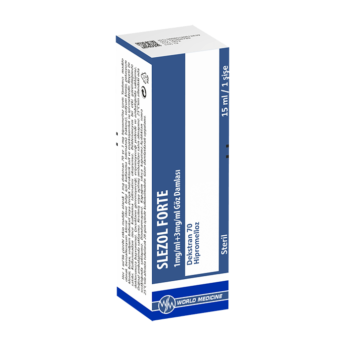 Slezol Forte 1 Mg/Ml + 3 Mg/Ml Göz Damlası (1 Şişe 15 Ml) 1 Slezol Forte 1Mg Ml 3 Mg Ml Goz Damlasi 1 Sise 15 Ml 25481