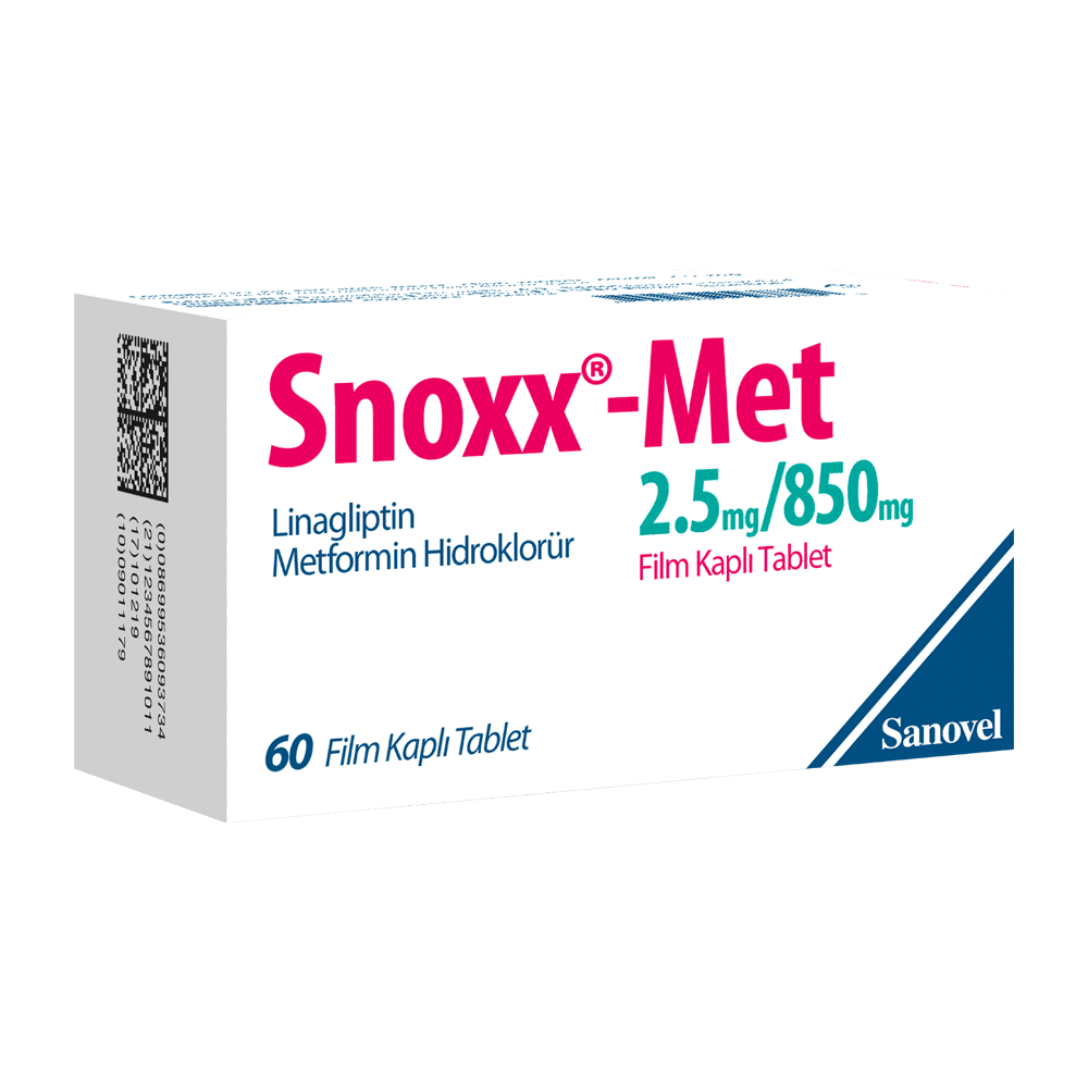 Snoxx Met 2.5 Mg 850 Mg Film Kapli Tablet 25492