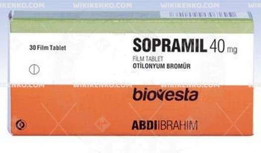 Sopramil 40 Mg 30 Film Tablet 1 Sopramil 40 Mg 30 Film Tablet 34692
