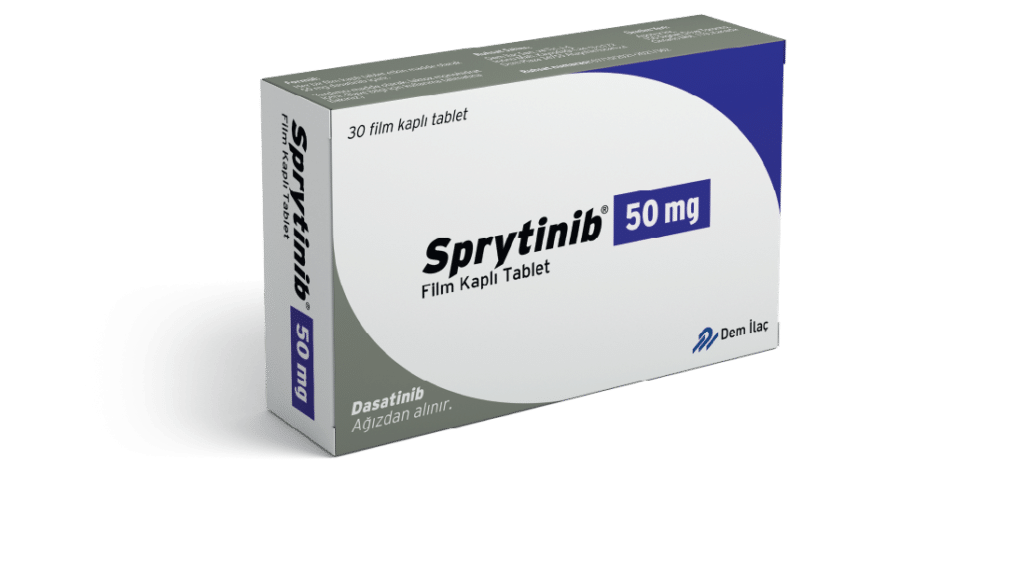 Sprytinib 50 Mg Film Kaplı Tablet (30 Tablet) 1 Sprytinib 50 Mg Film Kapli Tablet 30 Tablet 34727
