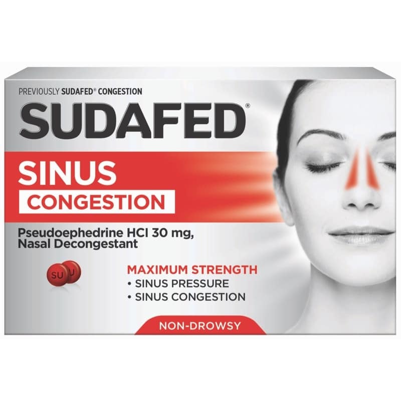 Sudafed 60 Mg 30 Tablet 1 Sudafed 60 Mg 30 Tablet 25593