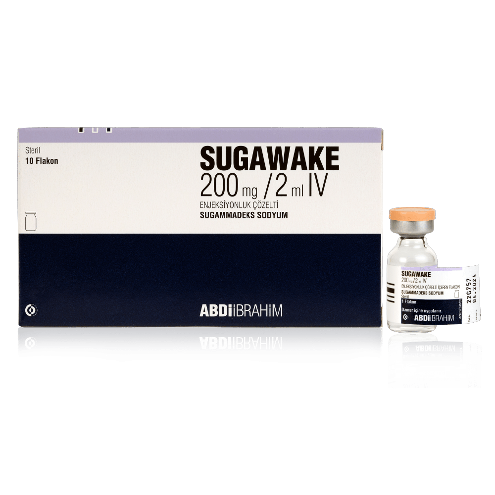 Sugawake 200 Mg/2 Ml Iv Enjeksiyonluk Çözelti (10 Flakon) 1 Sugawake 200 Mg 2 Ml Iv Enjeksiyonluk Cozelti 10 Flakon 25597