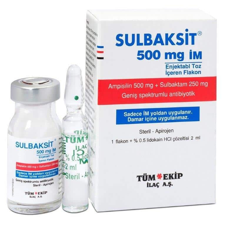 Sulbaksit Im 1000 Mg 1 Flakon 1 Sulbaksit Im 1000 Mg 1 Flakon 25599