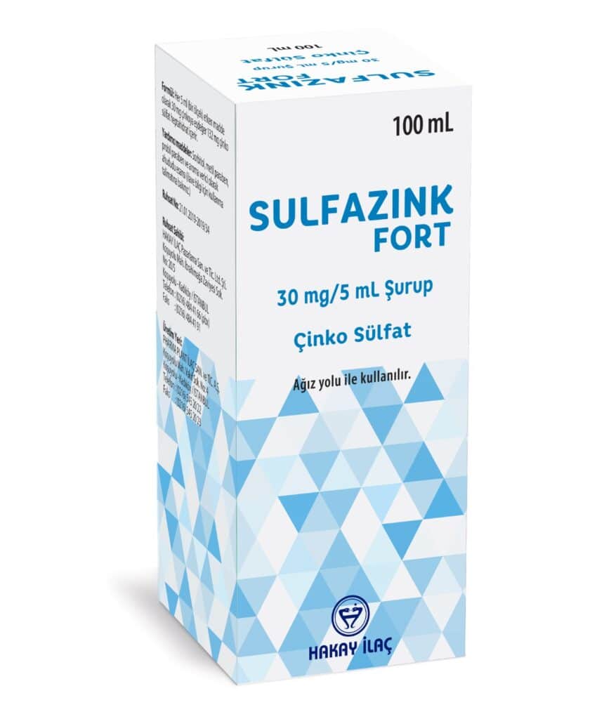 Sulfazink Fort 30 Mg/5 Ml Surup 1 Sulfazink Fort 30 Mg 5 Ml Surup 25620