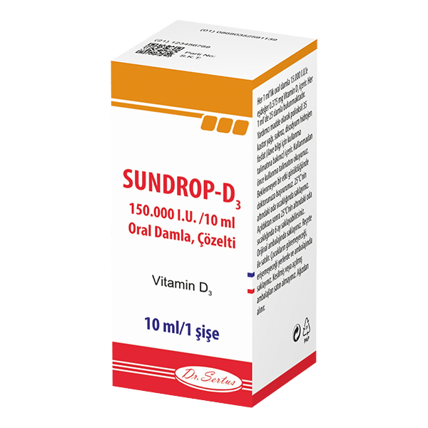 Sundrop-D3 150.000 Iu/10 Ml Oral Damla, Cozelti 1 Sundrop D3 150.000 Iu 10 Ml Oral Damla Cozelti 25638