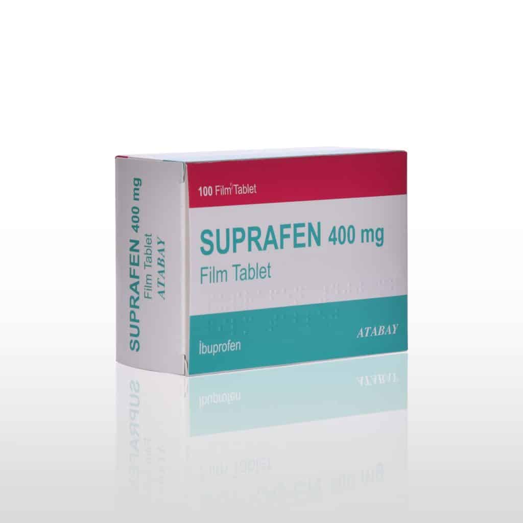 Suprafen 400 Mg 100 Film Tablet 1 Suprafen 400 Mg 100 Film Tablet 25643