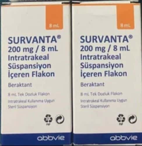 Survanta Intratrakeal Süspansiyon 8 Ml Flakon 1 Survanta Intratrakeal Suspansiyon 8 Ml Flakon 25655