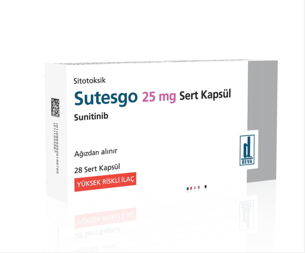 Sutesgo 25 Mg Sert Kapsul 28 Kapsul 25662