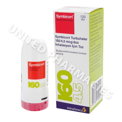 Symbicort Turbuhaler 160/4,5 Mcg Doz Inhalasyon Icin 120 Doz 1 Symbicort Turbuhaler 160 45 Mcg Doz Inhalasyon Icin 120 Doz 25669