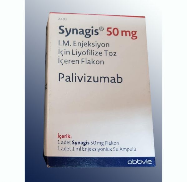 Synagis 50 Mg Im Enjeksiyon Icin Liyofilize Toz Iceren 1 Flakon 34832