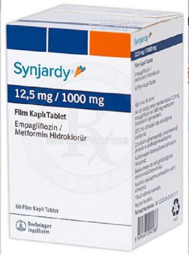 Synjardy 12,5Mg/1000 Mg Film Kapli Tablet (60 Adet) 1 Synjardy 125Mg 1000 Mg Film Kapli Tablet 60 Adet 25678