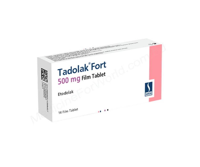 Tadolak Fort 500 Mg 14 Film Tablet 1 Tadolak Fort 500 Mg 14 Film Tablet 25694
