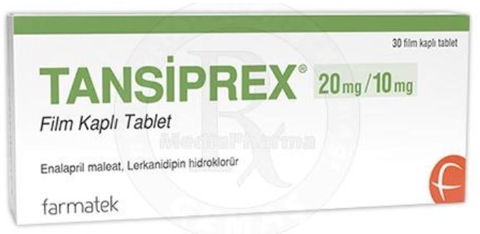 Tansiprex 20 Mg/10 Mg Film Kapli Tablet (90 Tablet) 1 Tansiprex 20 Mg 10 Mg Film Kapli Tablet 90 Tablet 25742