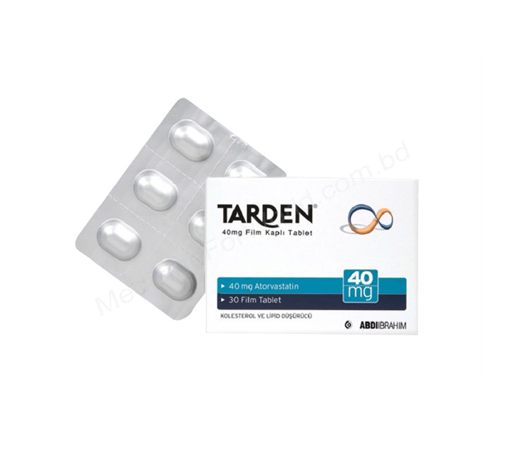 Tarden 40 Mg 30 Film Tablet 1 Tarden 40 Mg 30 Film Tablet 25755