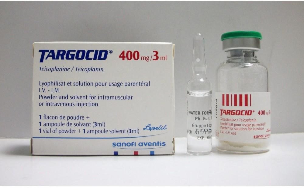 Targocid 400 Mg 1 Flakon 1 Targocid 400 Mg 1 Flakon 25759